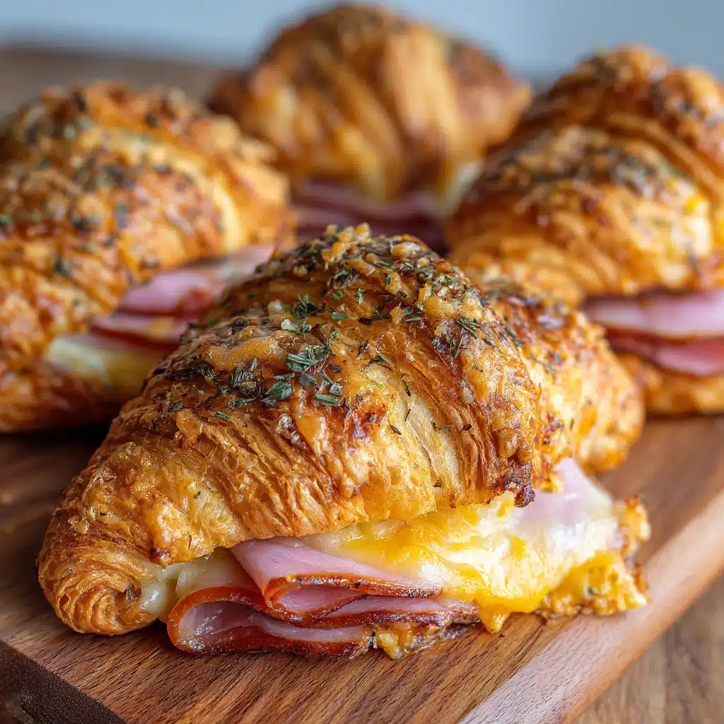 Ham & Cheddar Crescent Roll Ups Recipe - Recipe Image
