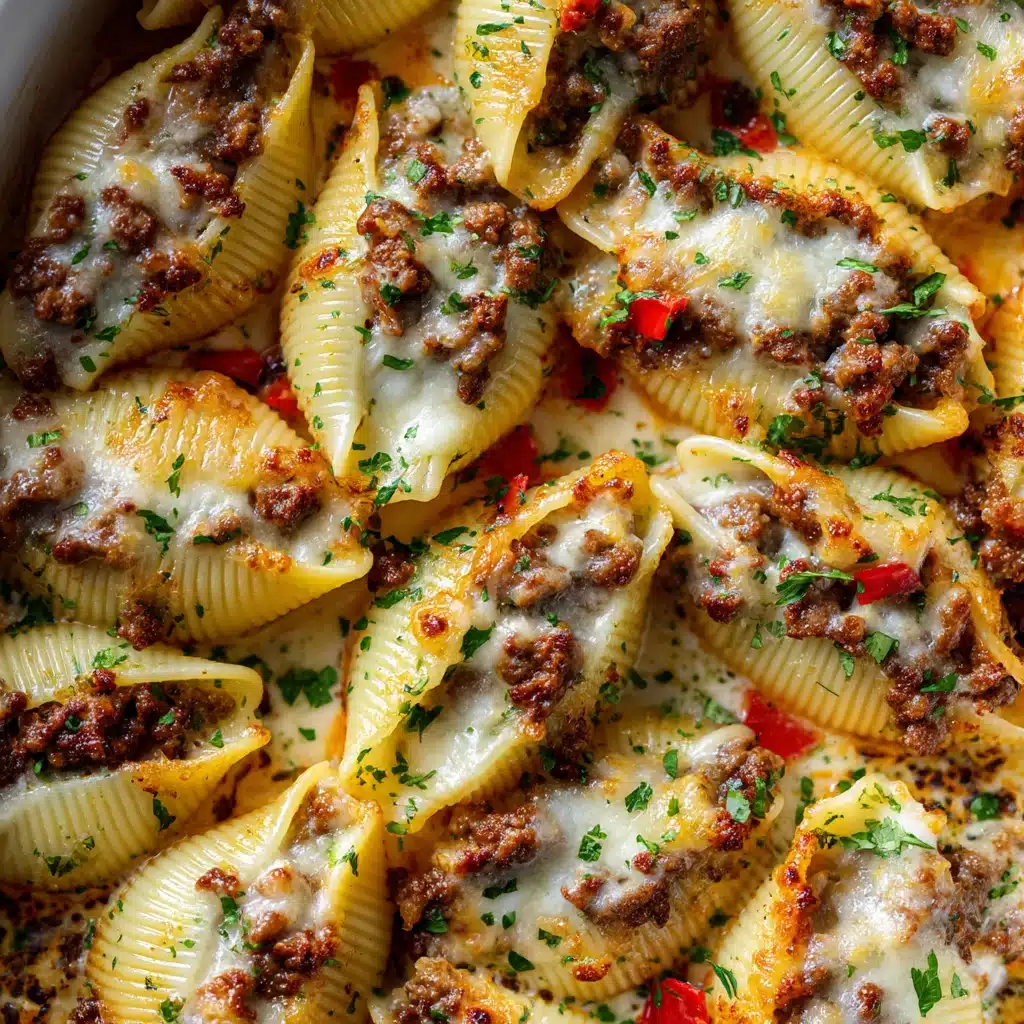 Creamy Cajun Chicken Stuffed Shells Recipe - Recipe Image