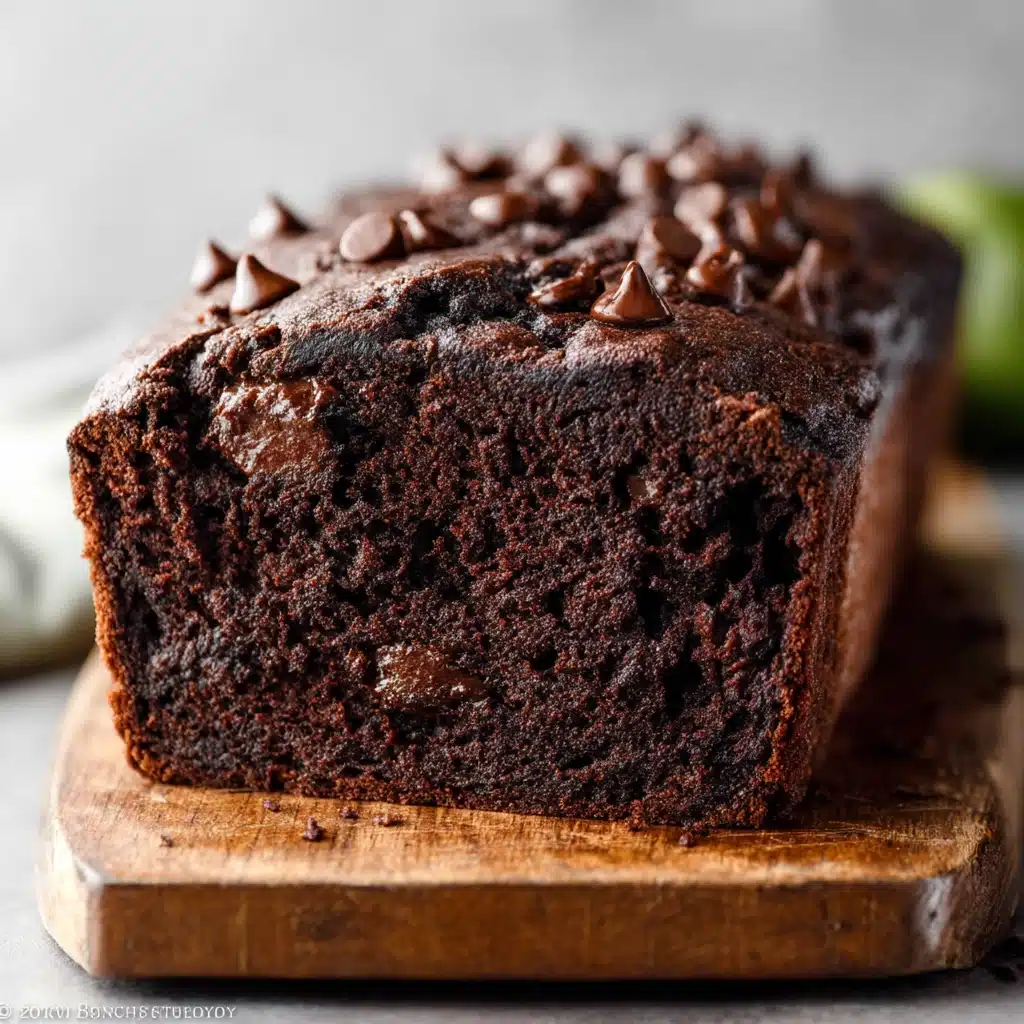 Double Chocolate Zucchini Bread Recipe - Recipe Image