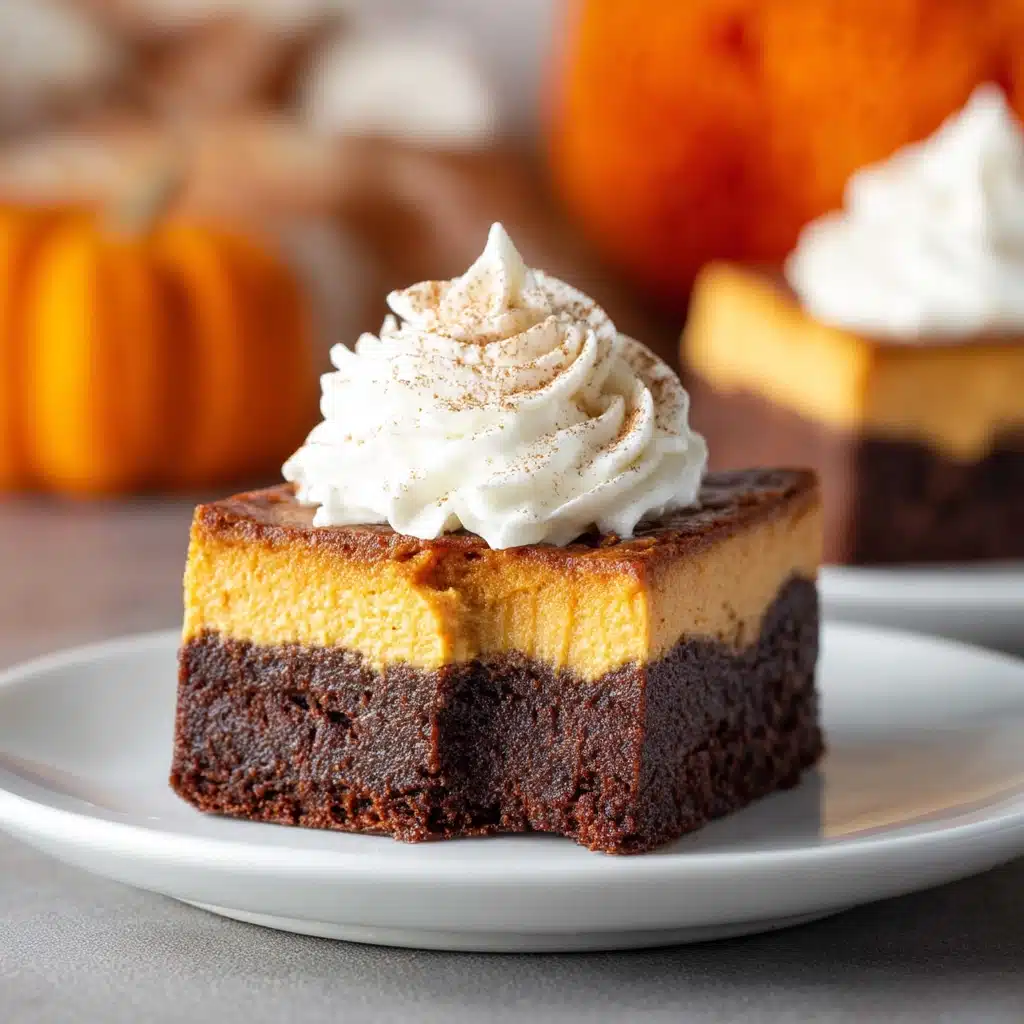 Pumpkin Brownies Recipe - Recipe Image