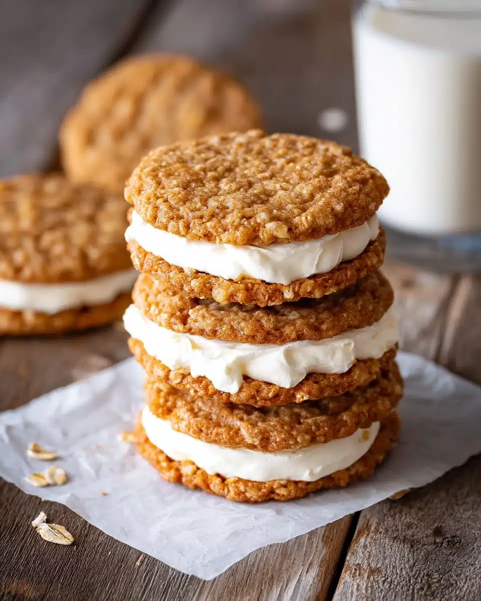 Homemade Oatmeal Cream Pies Recipe