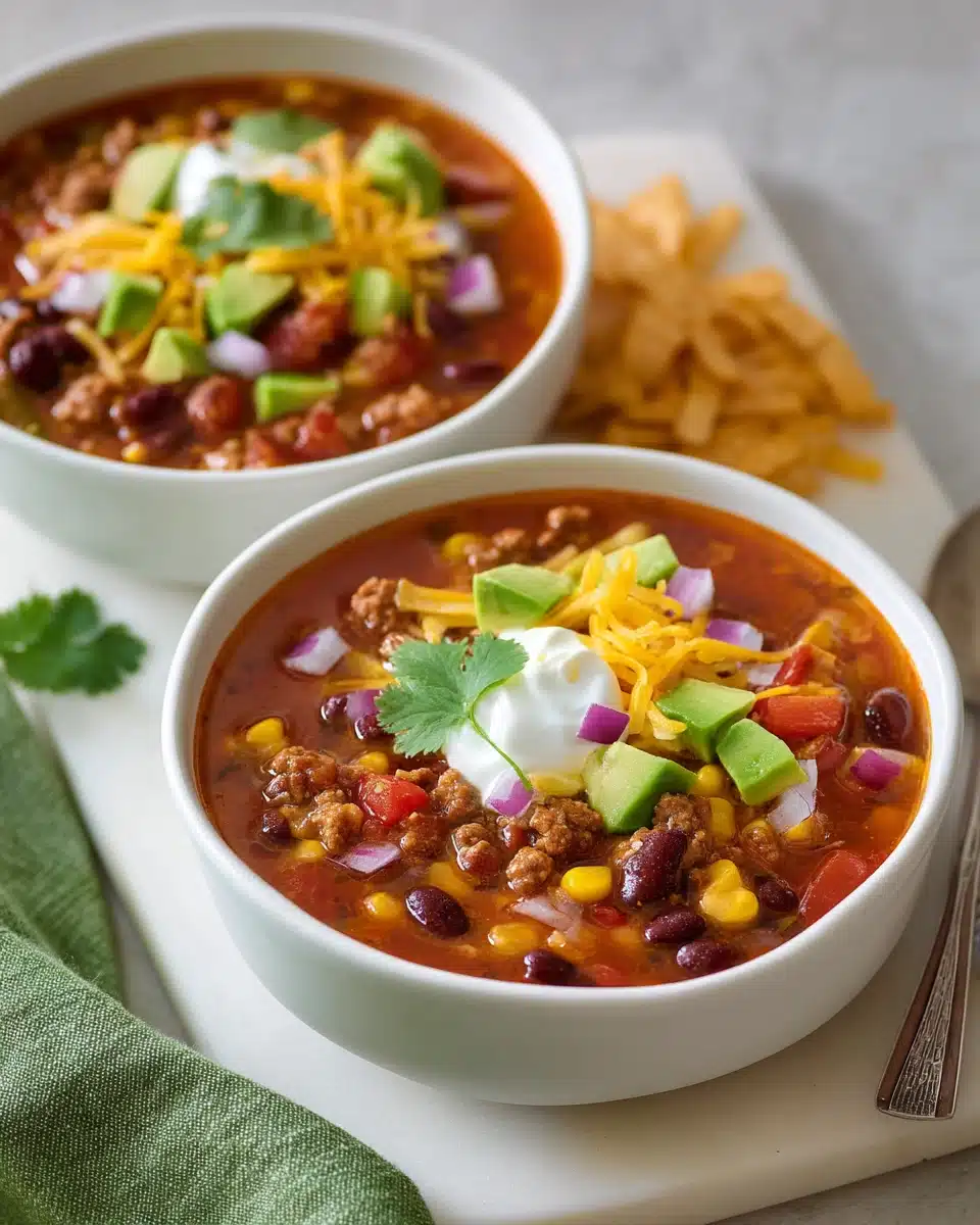 Simple Taco Soup Recipe