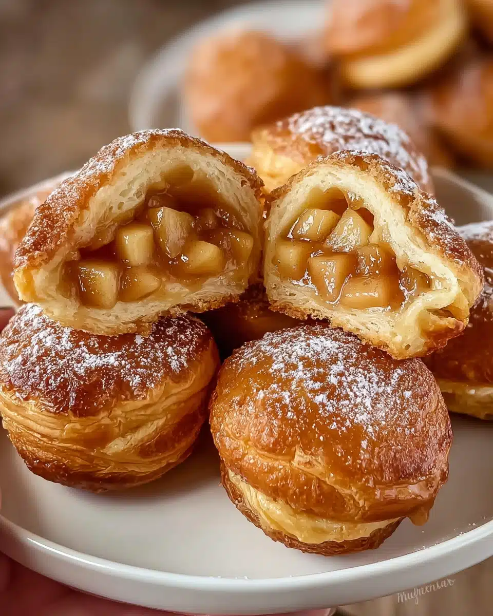 Caramel Apple Pie Bombs Recipe