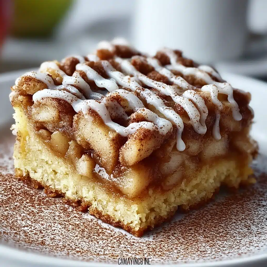 Apple Cinnamon Sheet Cake Recipe - Recipe Image