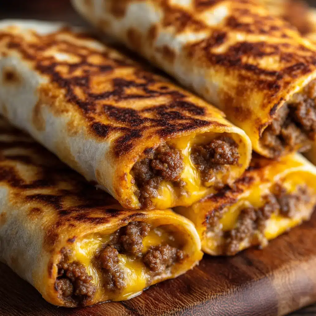 Garlic Butter Beef Cheeseburger Rollups! Recipe - Recipe Image