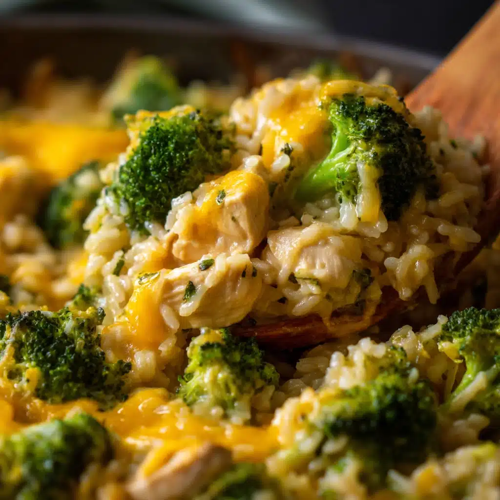 Creamy Chicken Broccoli Rice Casserole Recipe - Recipe Image