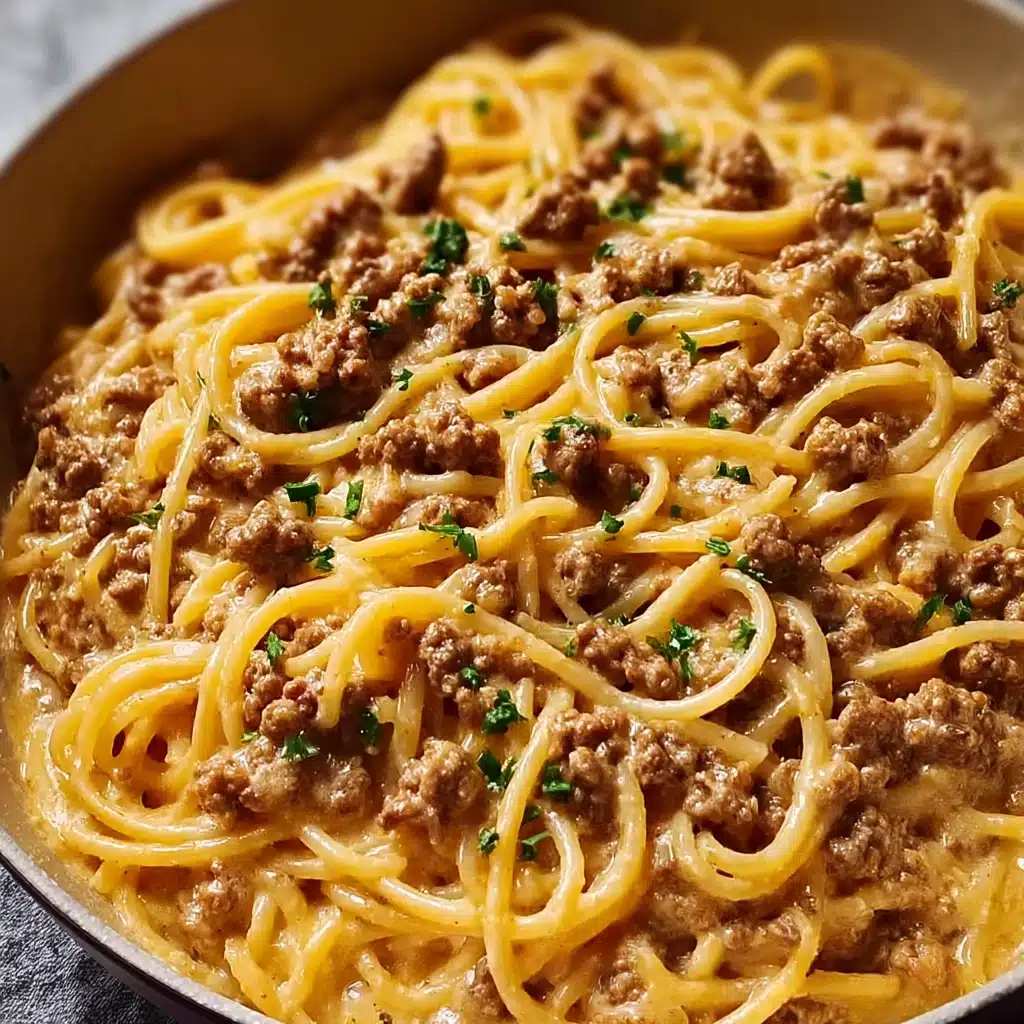 Beef and Garlic Butter Pasta recipe - Recipe Image