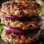 Greek Chicken Burgers Recipe