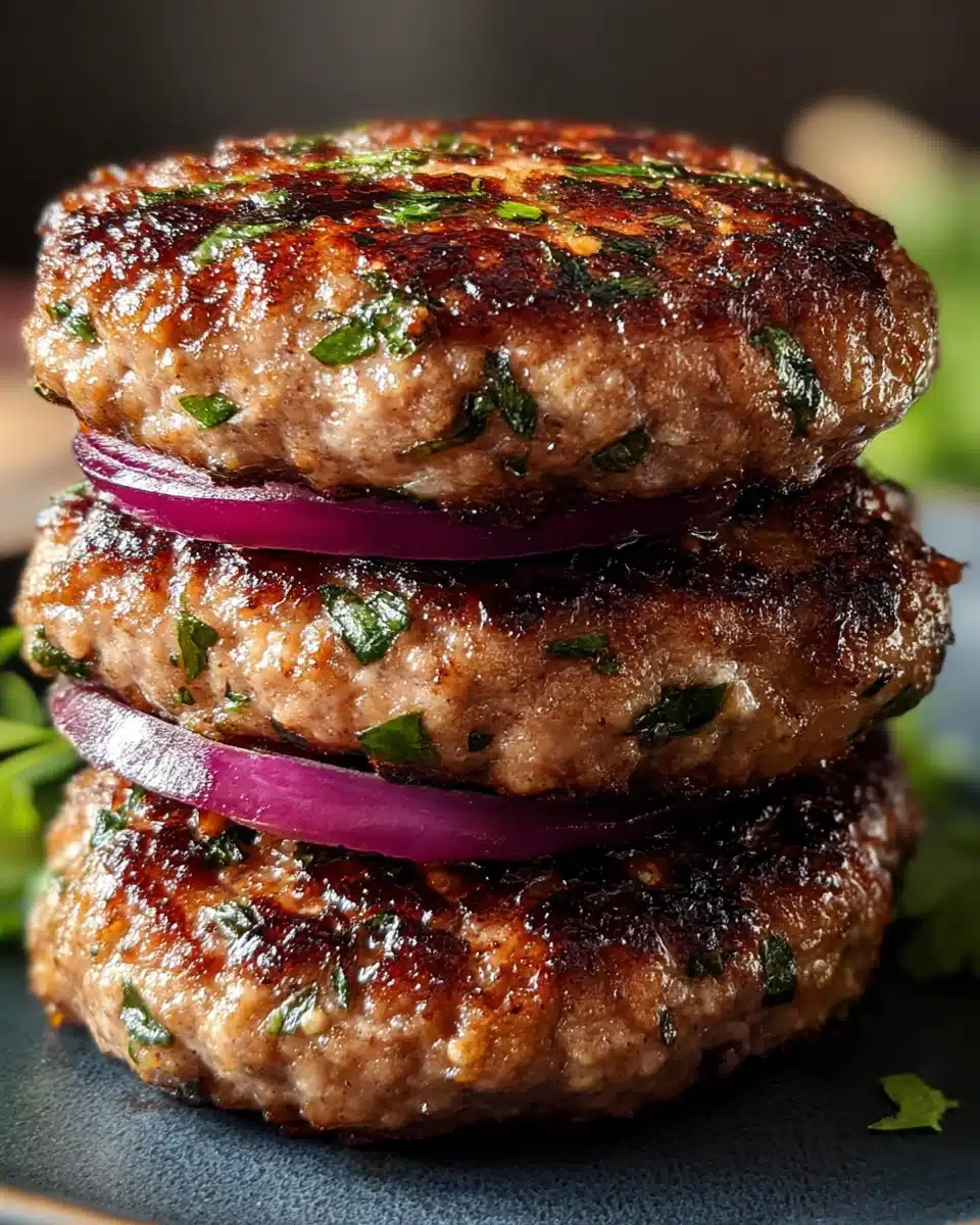 Greek Chicken Burgers Recipe