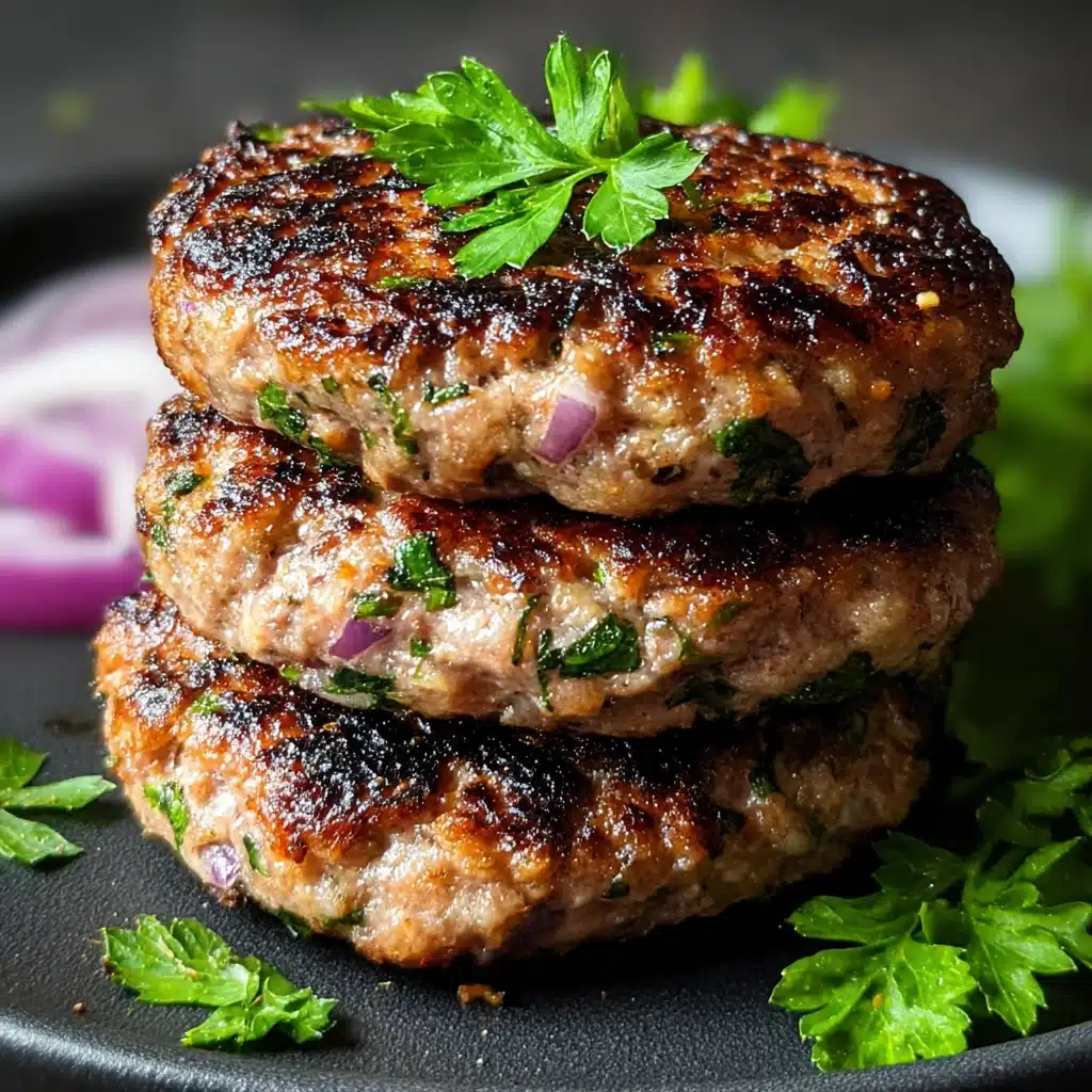 Greek Chicken Burgers Recipe - Recipe Image