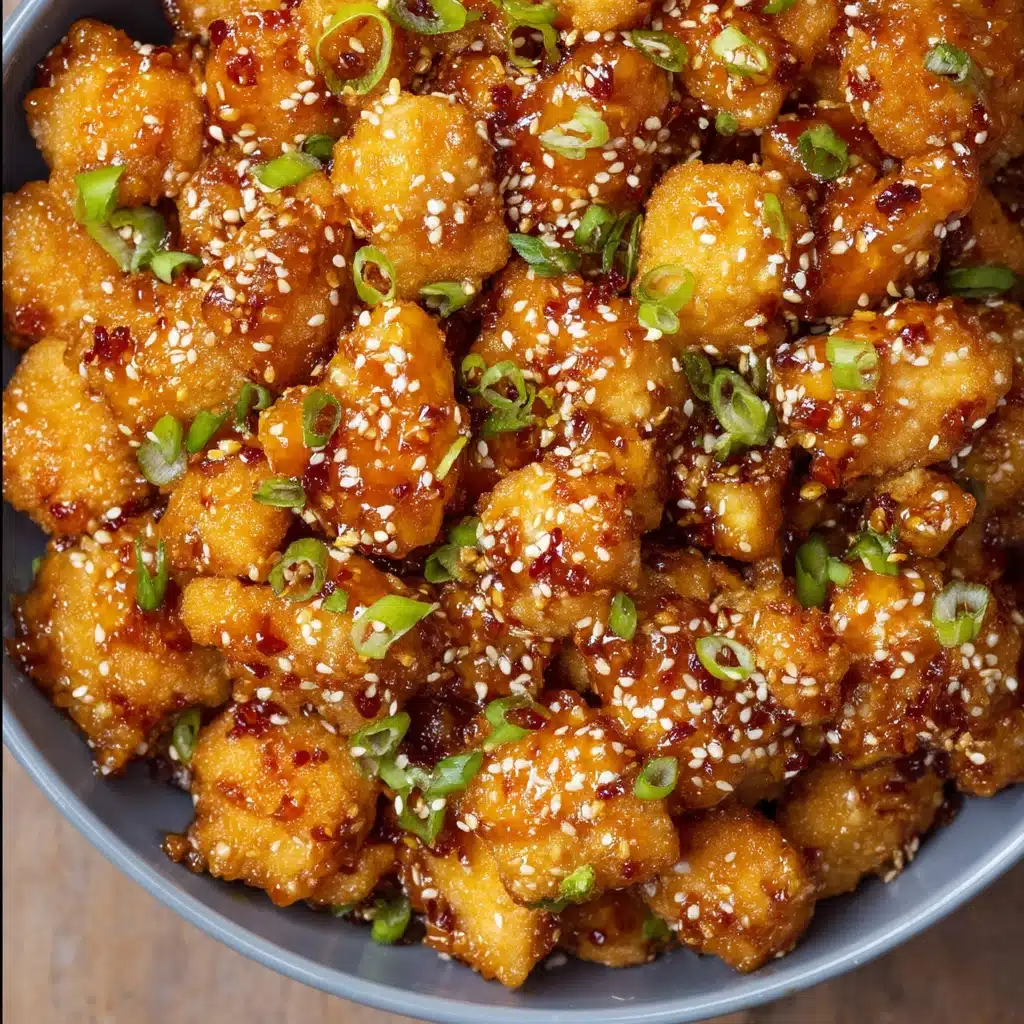 Crispy Honey Garlic Tofu Recipe - Recipe Image
