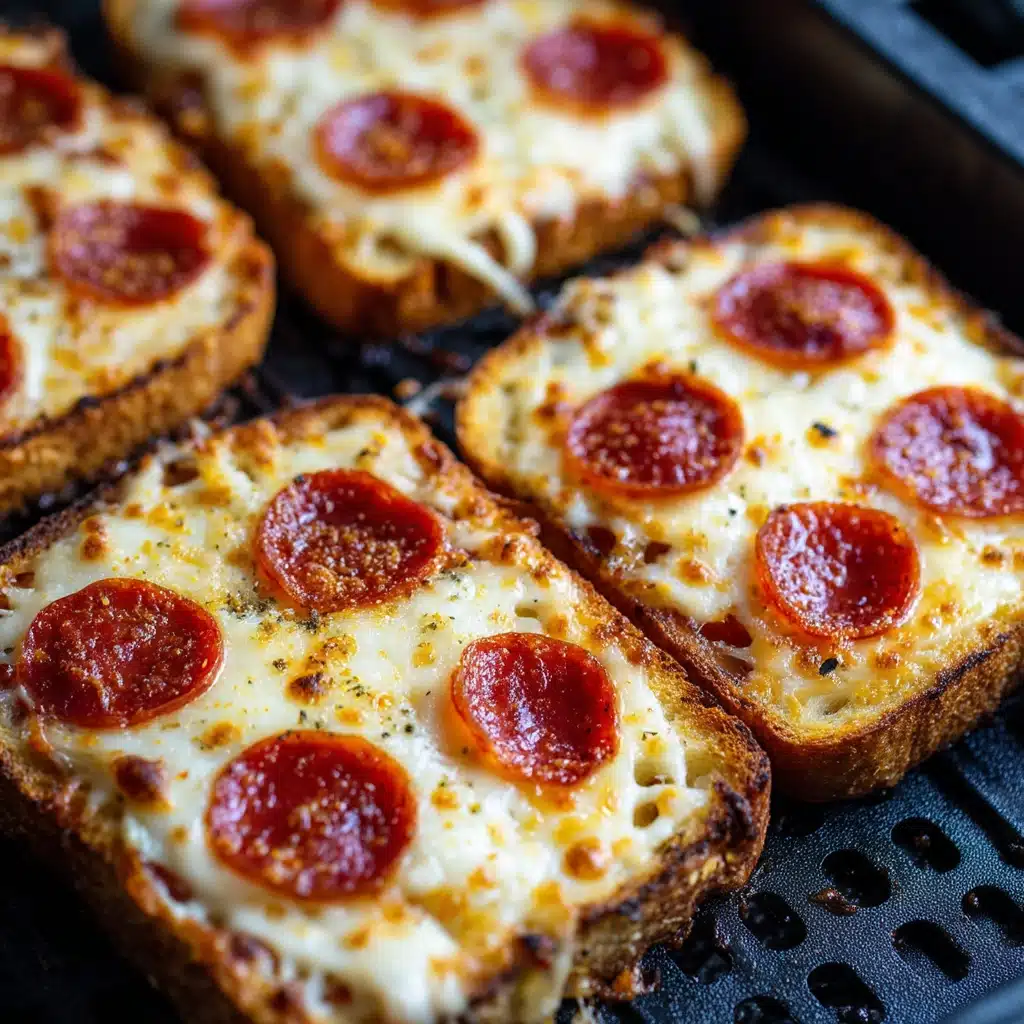 Texas Toast Air Fryer Pizza Recipe - Recipe Image