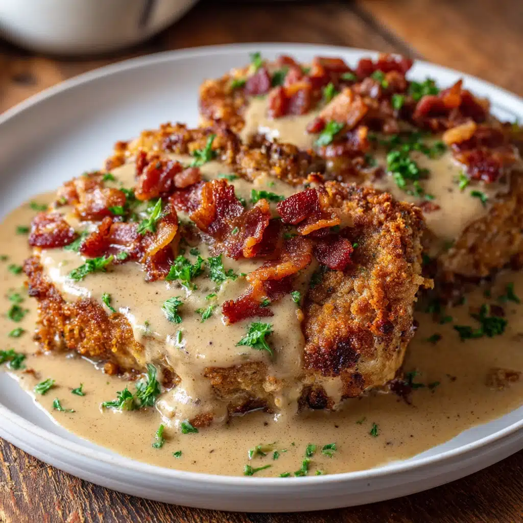 Crispy Country Fried Pork Chops Recipe - Recipe Image