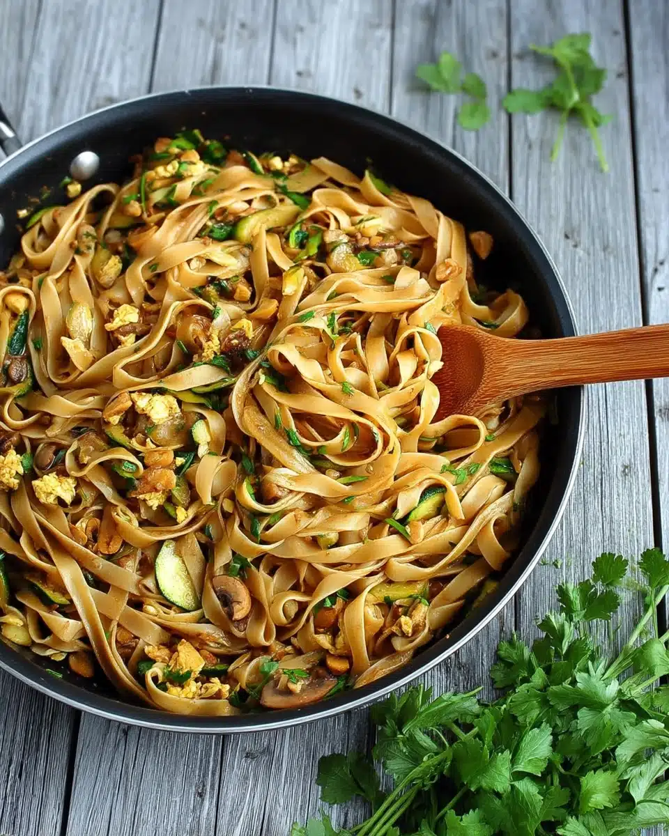 One Pot Spicy Thai Noodles Recipe