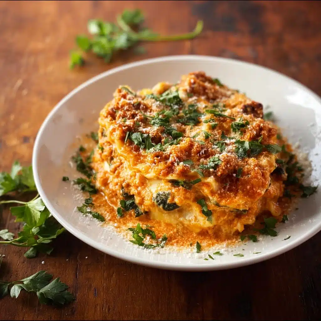 Super Easy Skinny Veggie Crockpot Lasagna Recipe - Recipe Image