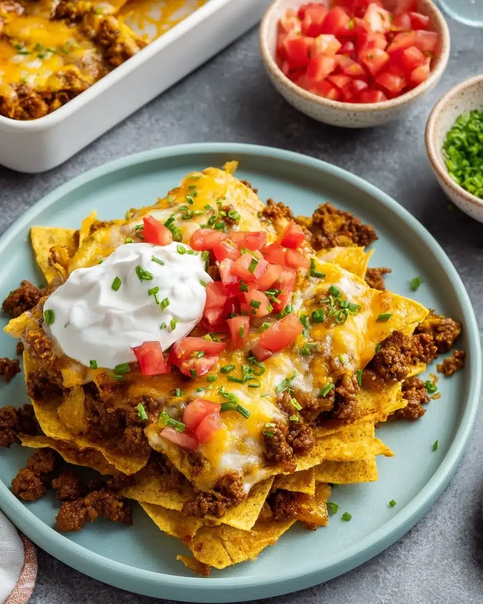 Baked Nachos Recipe