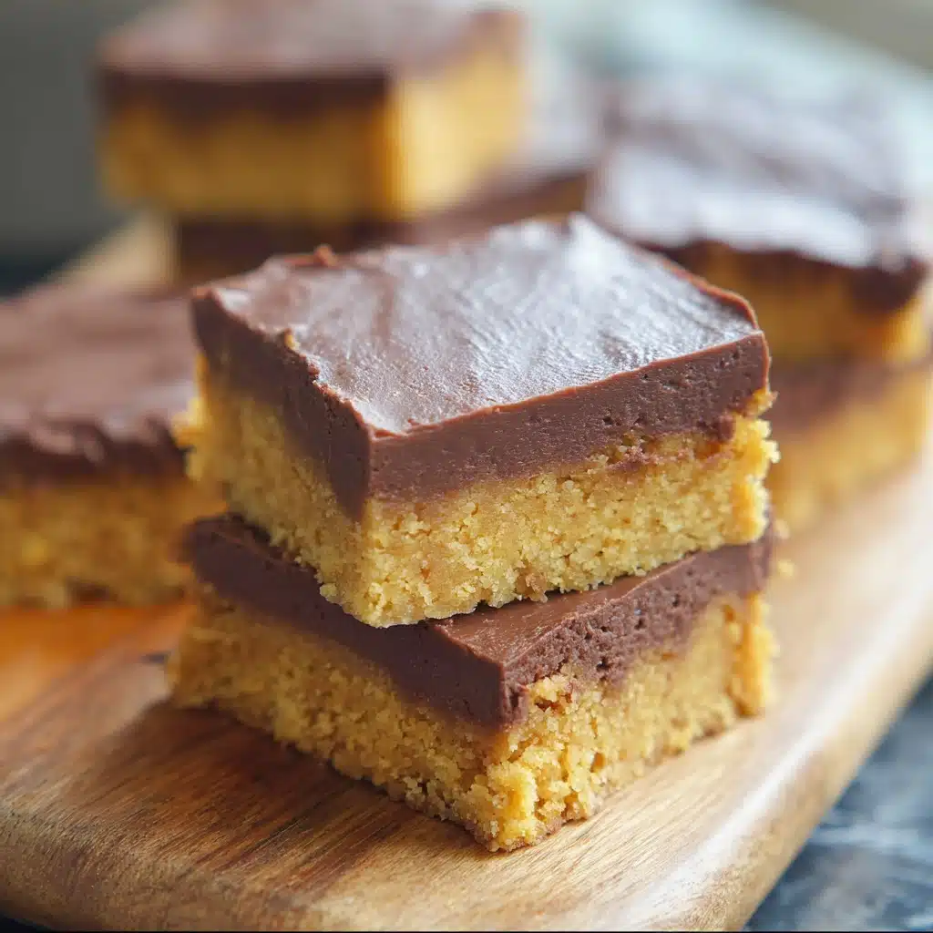 No Bake Peanut Butter Cornflake Bars Recipe - Recipe Image