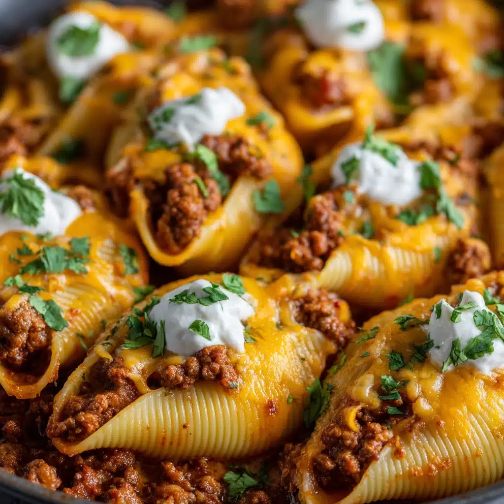 Taco Stuffed Shells Recipe