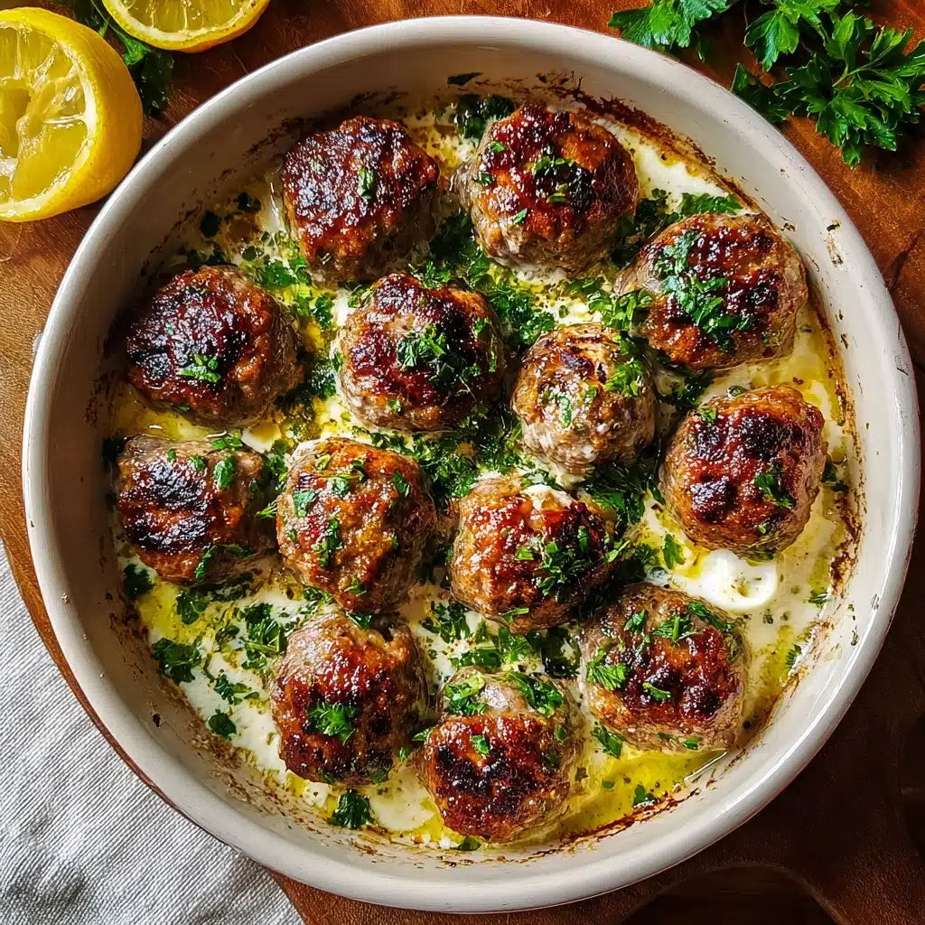 Greek Lamb Meatballs Recipe - Recipe Image