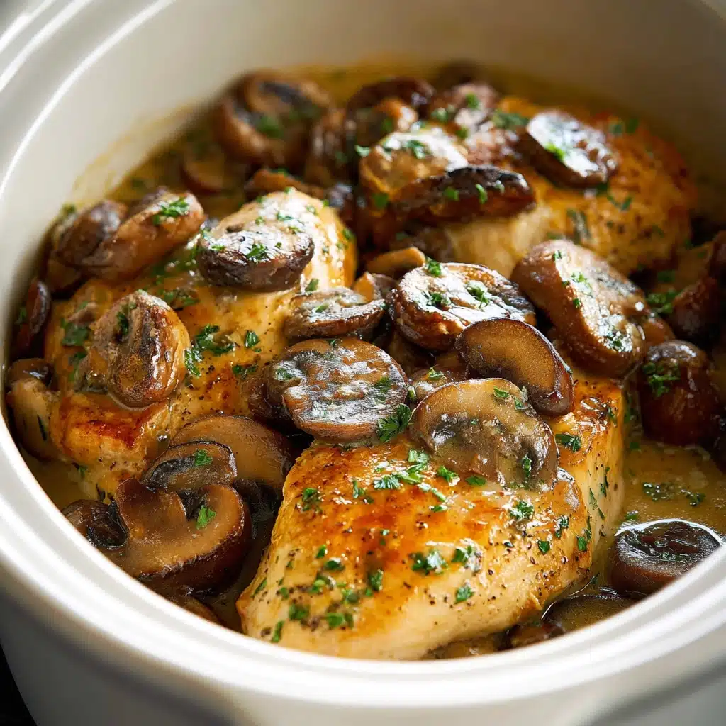Slow Cooker Chicken Marsala Recipe - Recipe Image