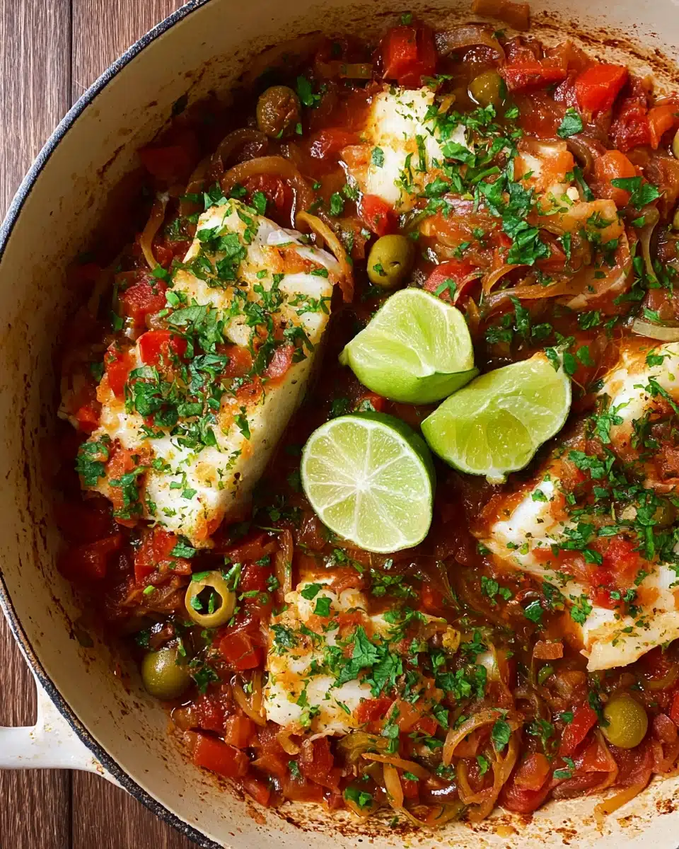 Fish in Veracruz Sauce Recipe