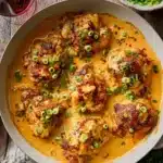 Skillet Bang Bang Chicken Thighs Recipe