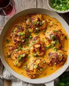 Skillet Bang Bang Chicken Thighs Recipe