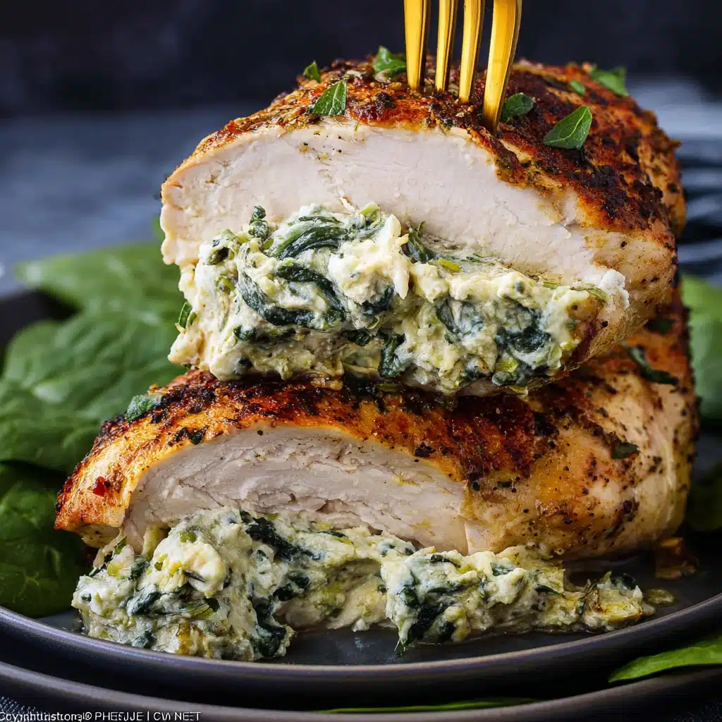 Spinach Stuffed Chicken Breast Recipe - Recipe Image
