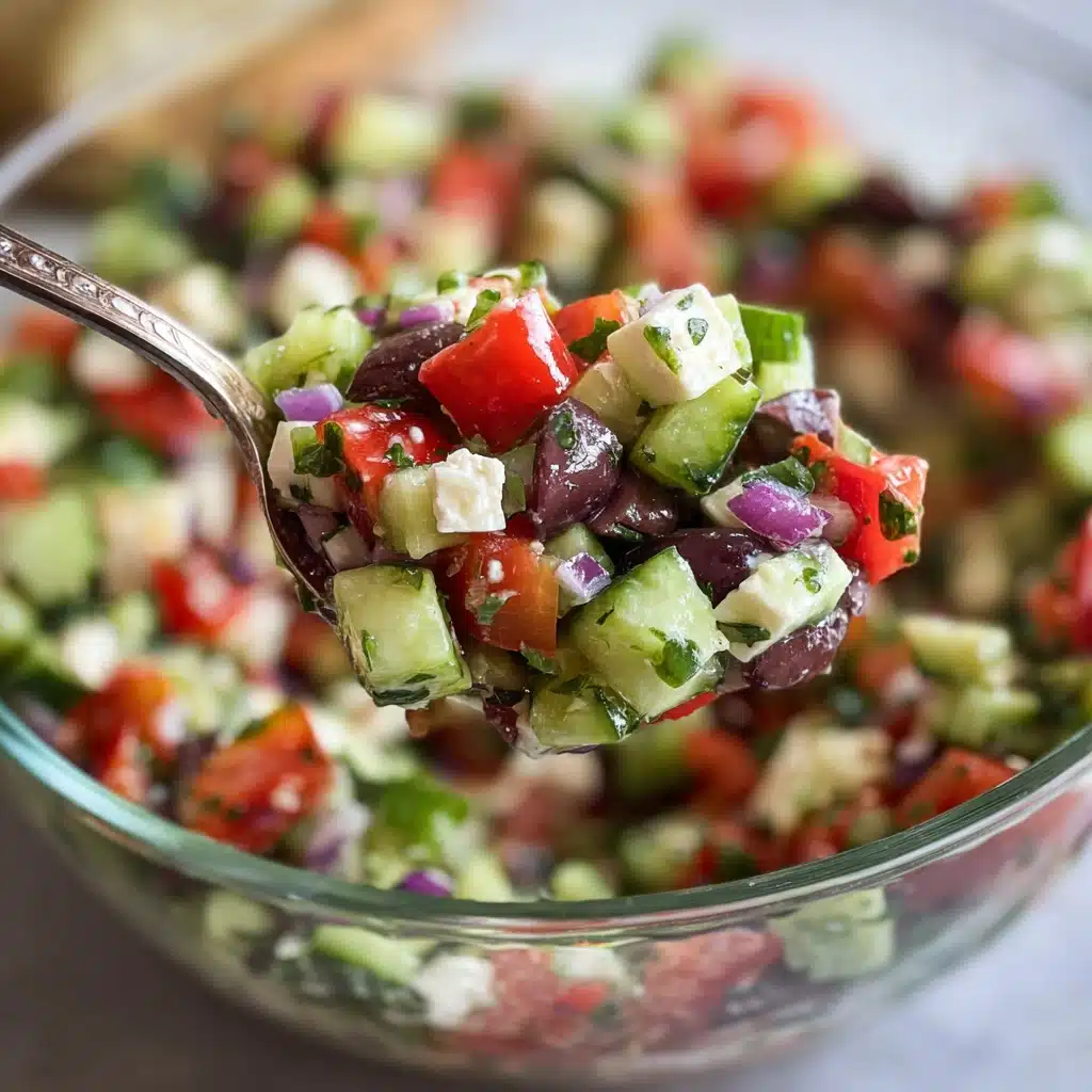 Cucumber and Tomato Salad with Feta Recipe - Recipe Image