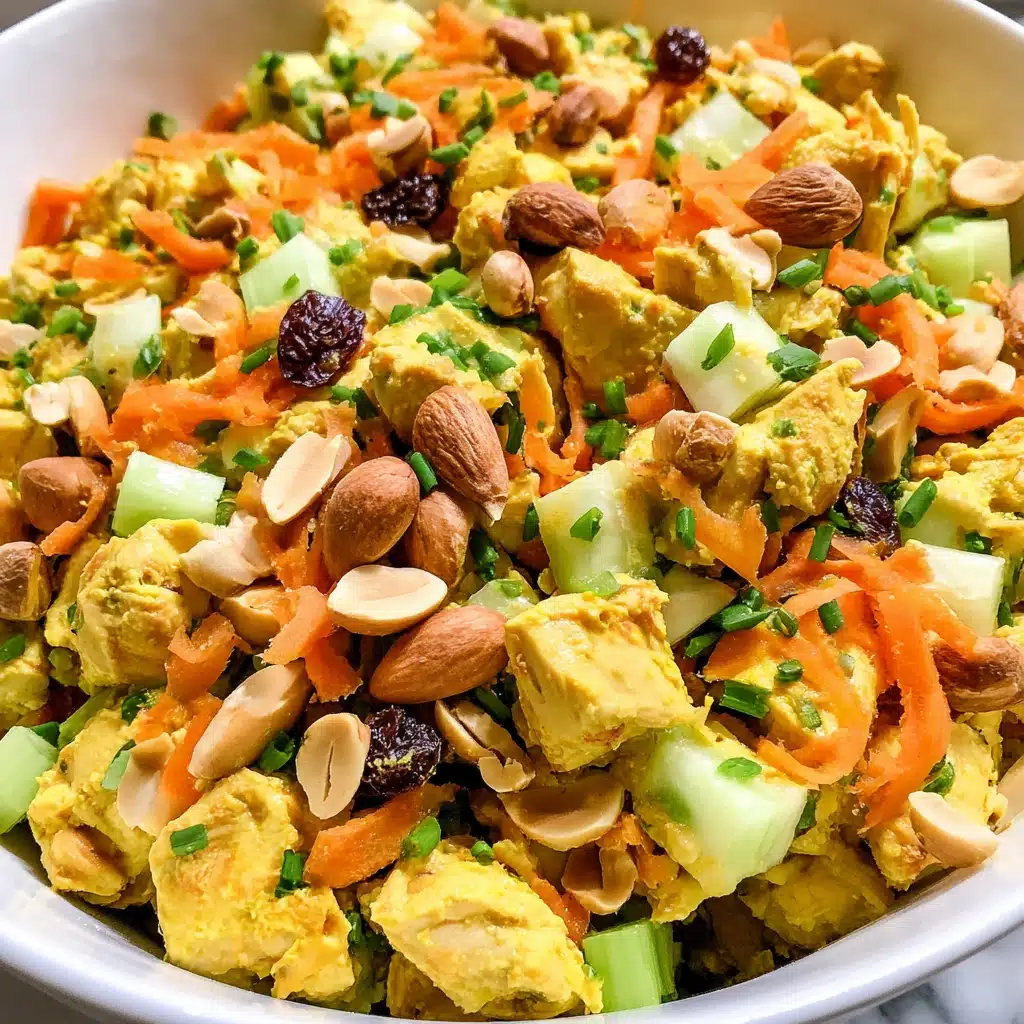 Curry Chicken Salad Recipe - Recipe Image