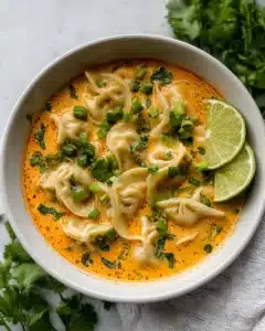 Delicious Curry Dumpling Soup Recipe