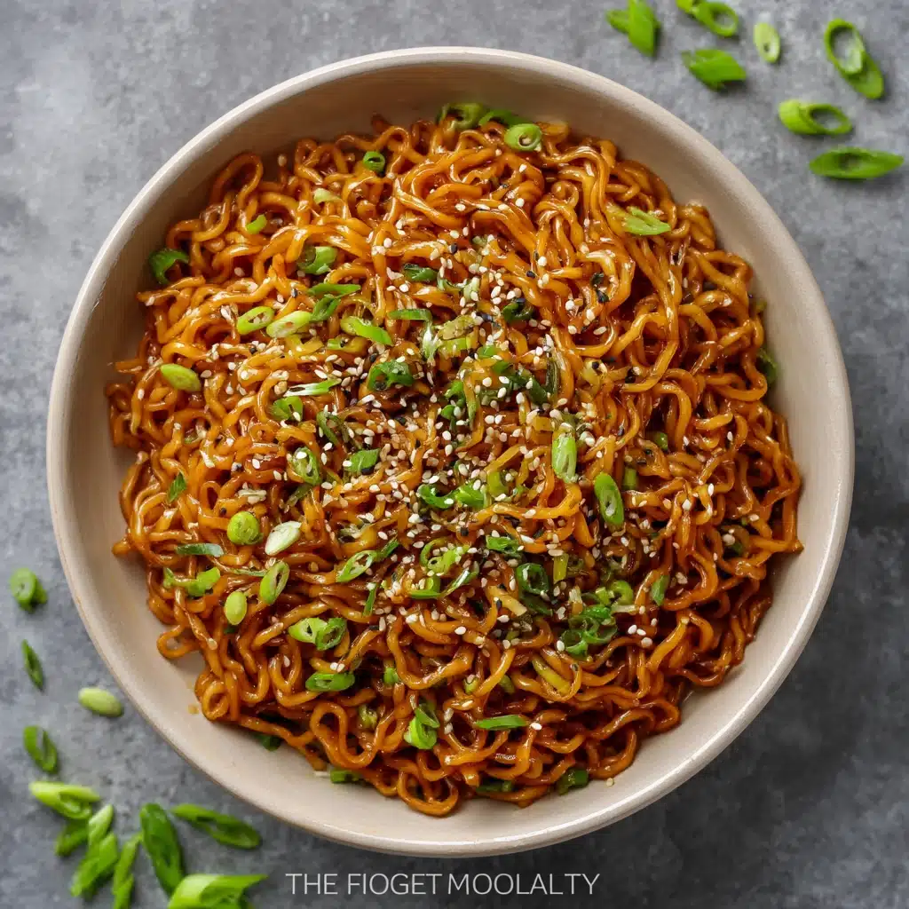 Easy Saucy Ramen Noodles (Vegan Recipe) Recipe - Recipe Image