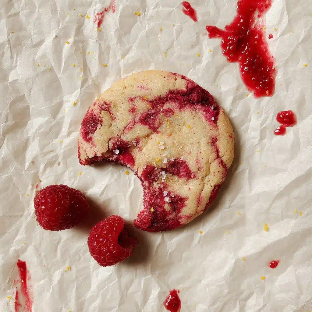 Lemon Raspberry Cookies Recipe - Recipe Image