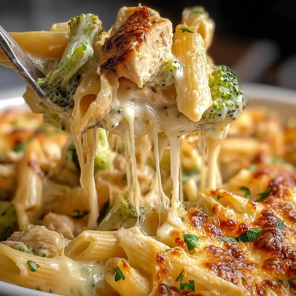 Irresistible Chicken and Broccoli Alfredo Bake Recipe - Recipe Image