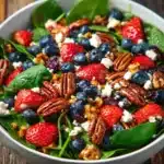 Minute Strawberry Spinach Salad Recipe