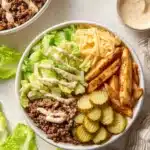 Burger Bowls Recipe