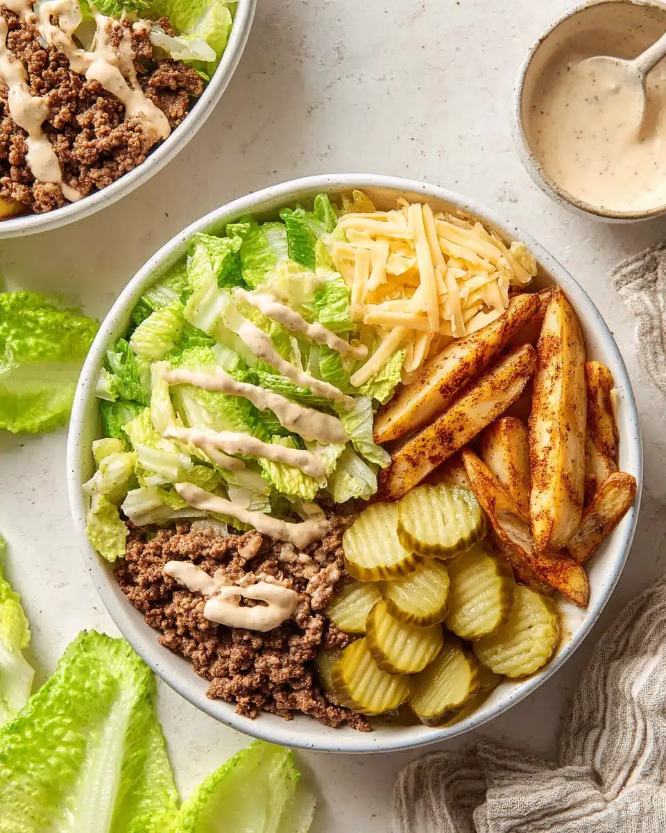 Burger Bowls Recipe