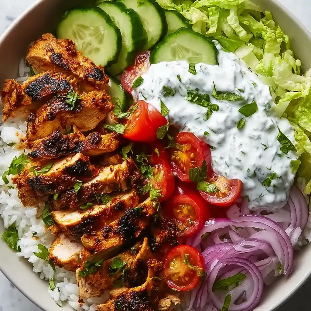 Delicious Chicken Shawarma Bowl Recipe - Recipe Image
