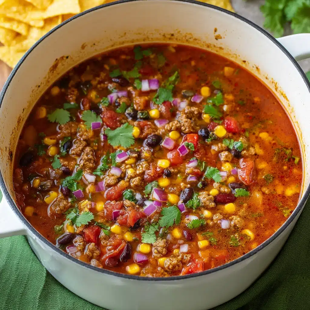 Simple Taco Soup Recipe - Recipe Image