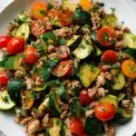 Ground Turkey and Zucchini Skillet Recipe