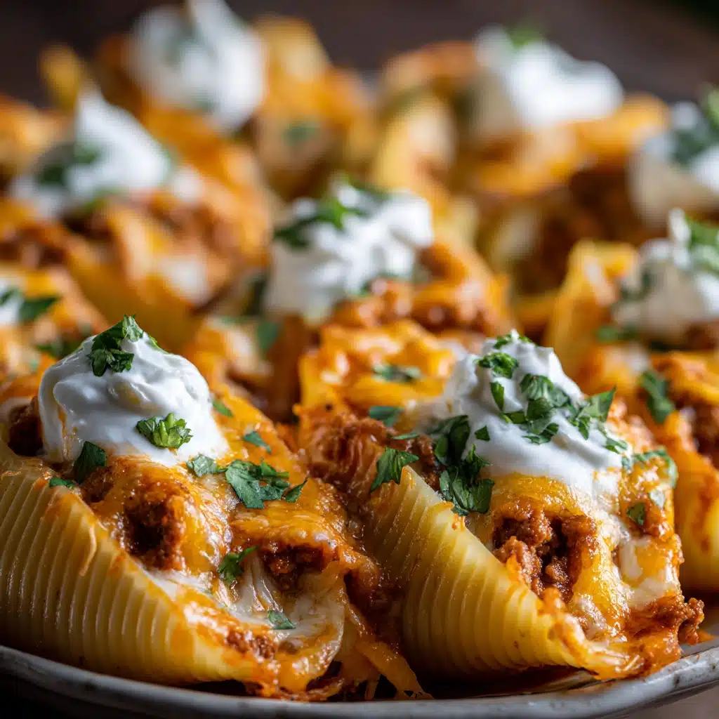 Taco Stuffed Shells Recipe - Recipe Image