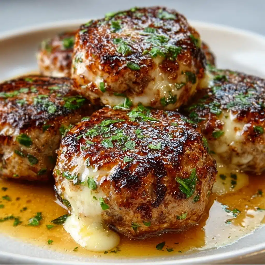 garlic parmesan meatloaves Recipe - Recipe Image