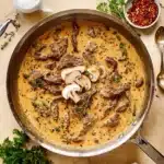 30-Minute Keto Beef Stroganoff Recipe