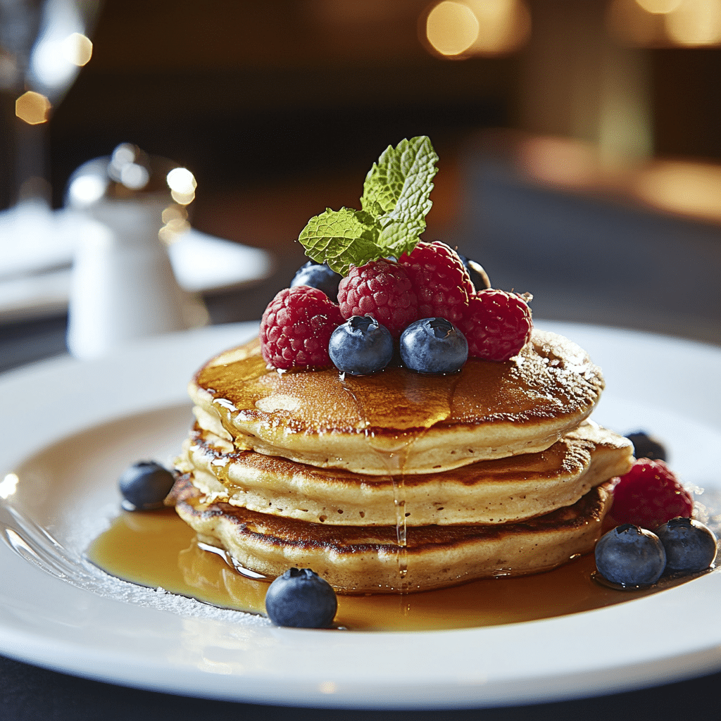 Heavenly Soft and Fluffy Pancakes