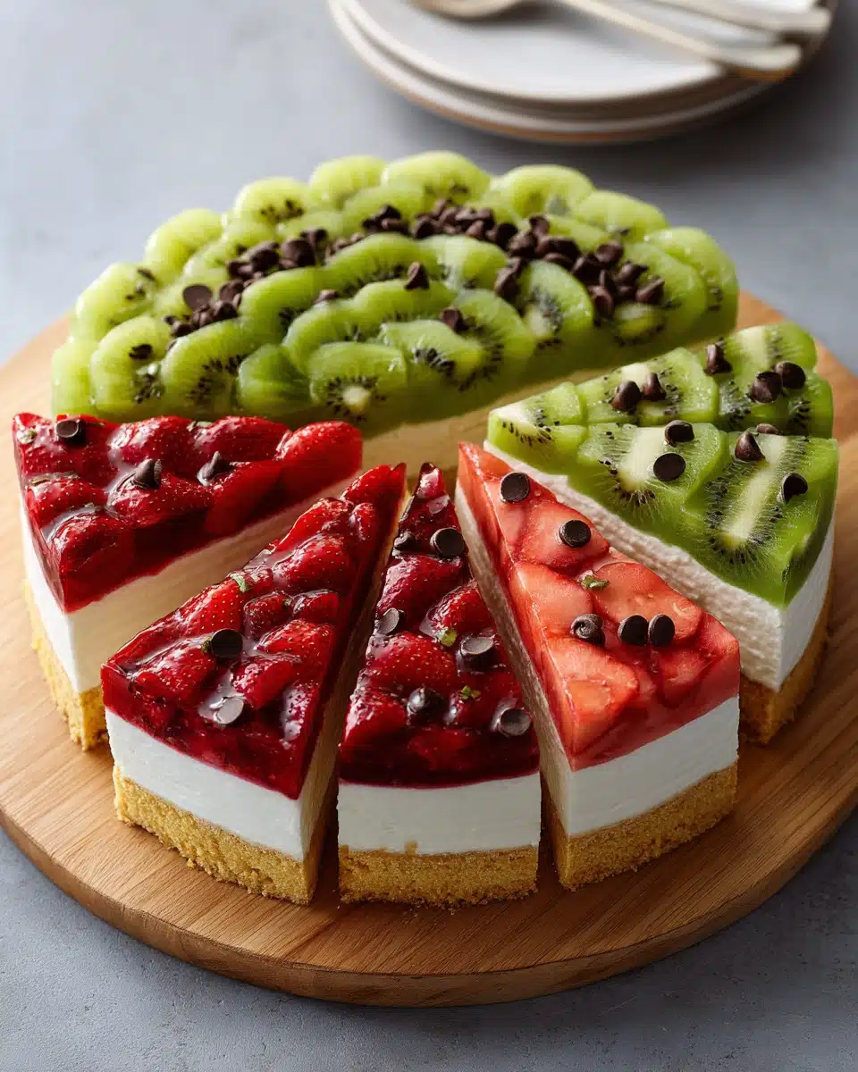 Strawberry Kiwi Fruit Pizza Watermelon Recipe
