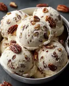 Homemade Butter Pecan Ice Cream Recipe