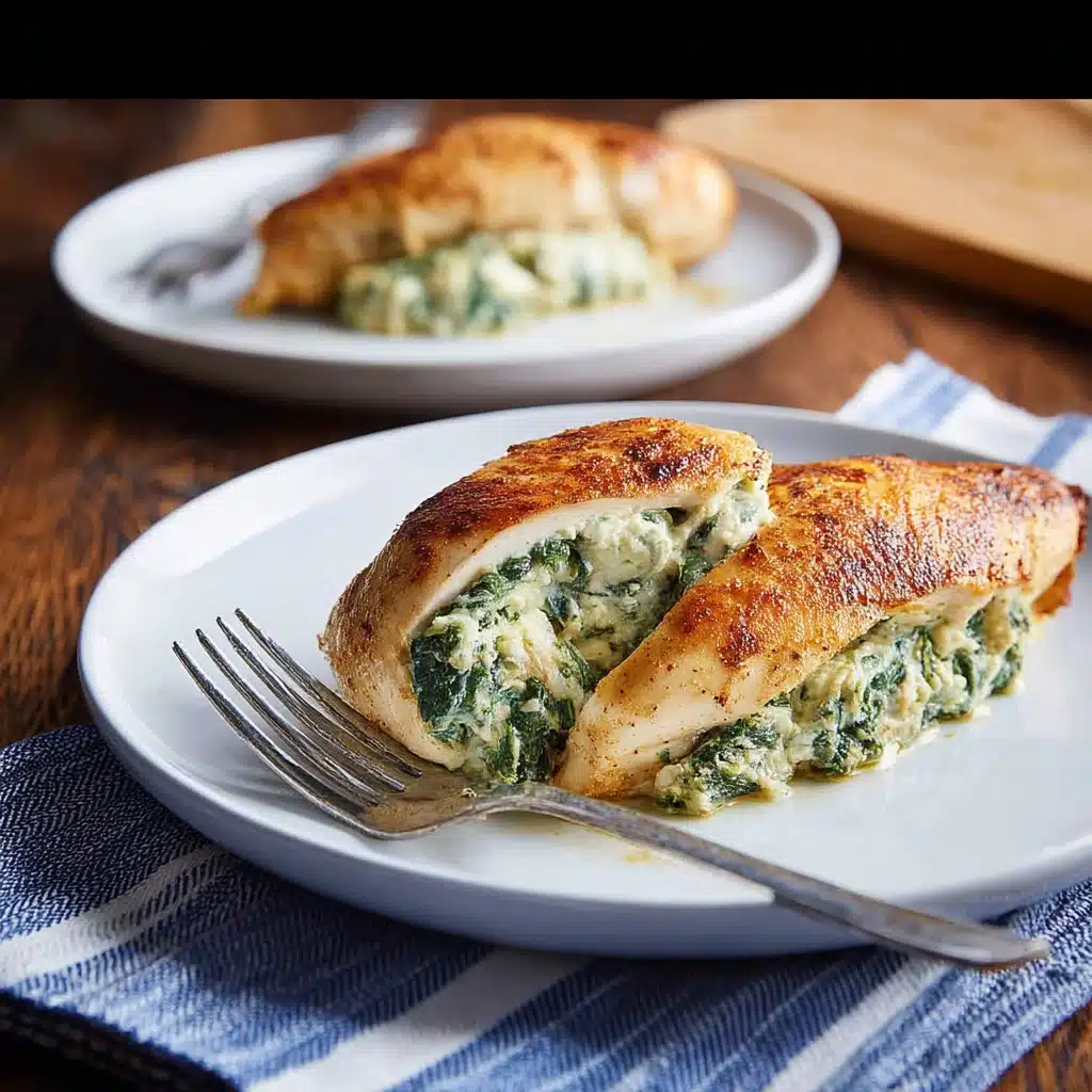 Spinach Stuffed Chicken Recipe - Recipe Image