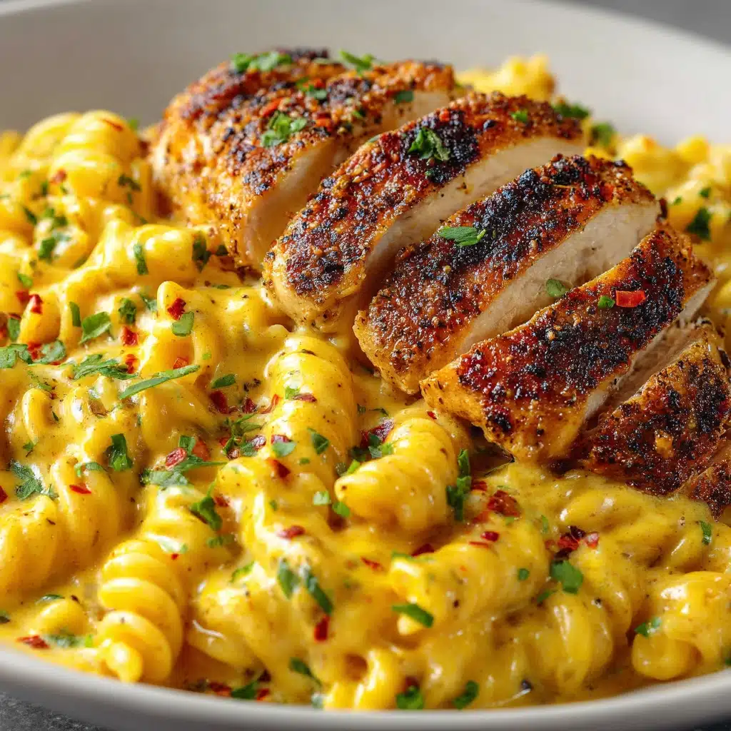 Creamy Garlic Parmesan Chicken & Cheesy Twisted Pasta Recipe - Recipe Image