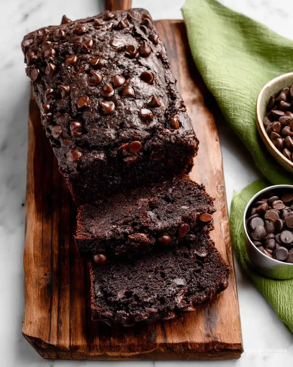 Double Chocolate Zucchini Bread Recipe