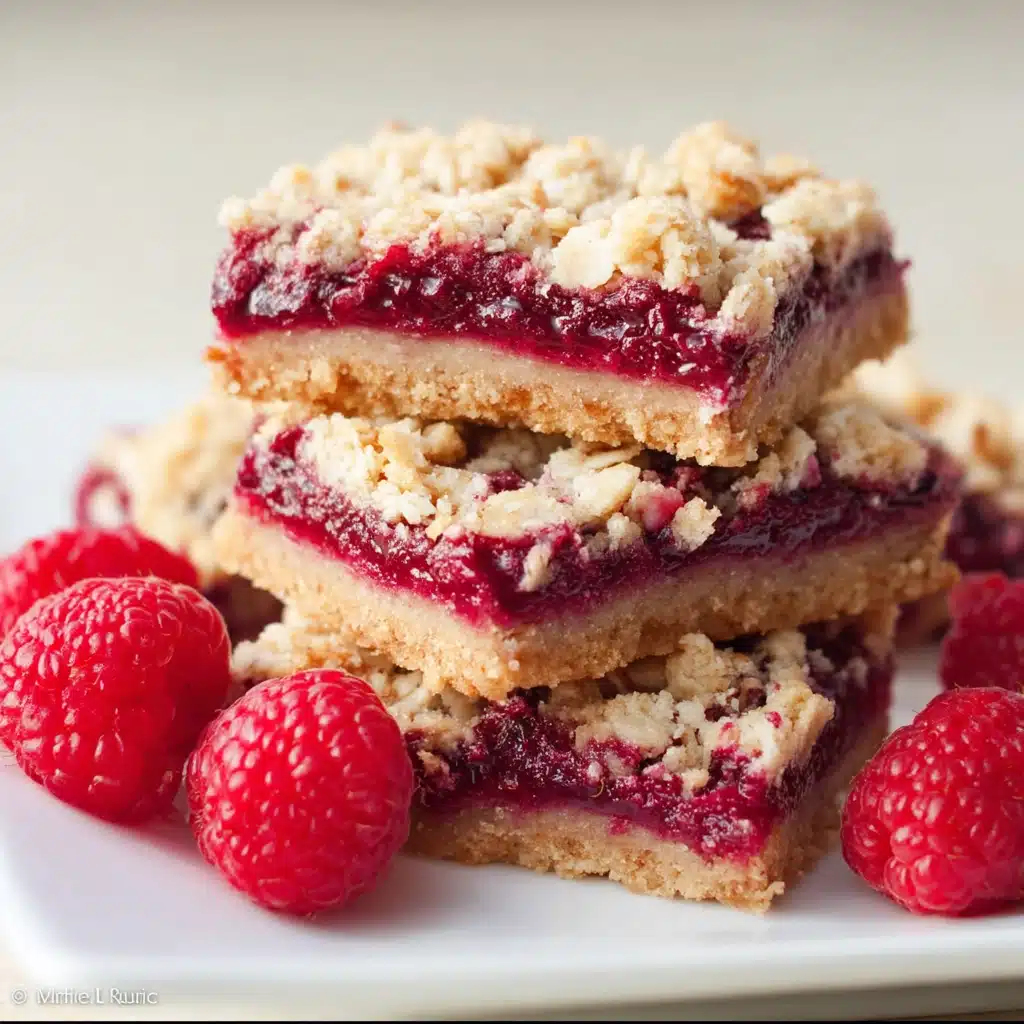 Raspberry Bars Recipe - Recipe Image